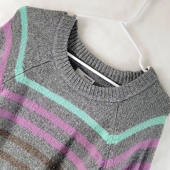 SANOMA Striped Long Sleeve Sweater Size XXL - Picture 3 of 8